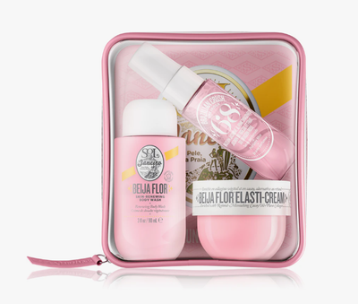 Набор дорожный для тела Sol De Janeiro Beija Flor Jet Set розовый