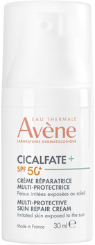 Сонцезахисний крем Avene Cicalfate+ SPF 50+ 30 мл (3282770394467)