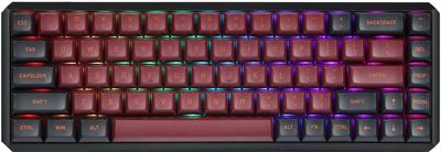 Клавіатура бездротова Motospeed Darmoshark K5 Gateron Red Red-Чорний (515387)