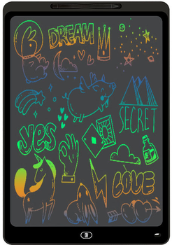 Цветной графический LCD-планшет Psheko для рисования Writing Tablet 16 дюймов Black (PH050645)