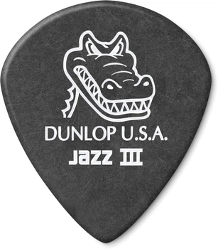 Набор медиаторов Dunlop 571P1.4 Gator Grip Jazz III 1.4мм 6 шт (R128398)
