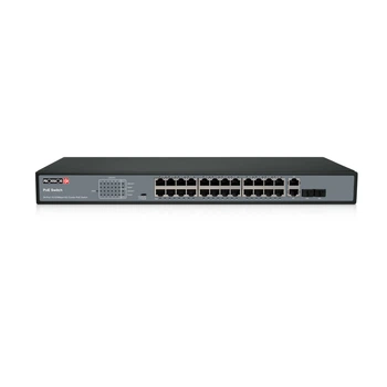 Неуправляемый PoE-коммутатор Provision ISR PoES-24370C+2Combo с 24 портами PoE