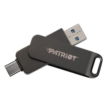 Флеш накопичувач USB 1Tb Patriot Rage R550, Black, Type-C / USB 3.2 Gen 1, до 100 МБ/с (PE1TR550DSAD)