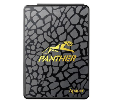 Твердотільний накопичувач SSD 120Gb, Apacer AS340 Panther, SATA3, 2.5", TLC, 550/500 МБ/с (AP120GAS340G-1)