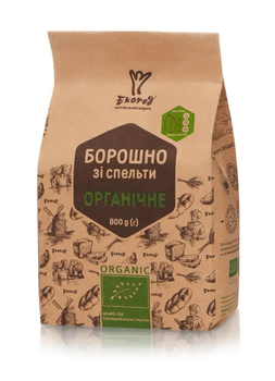 Мука из спельты органическая Екород 800 г