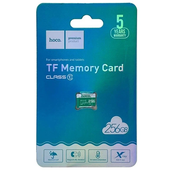 Карта памяти MicroSD 256GB Hoco Class 10