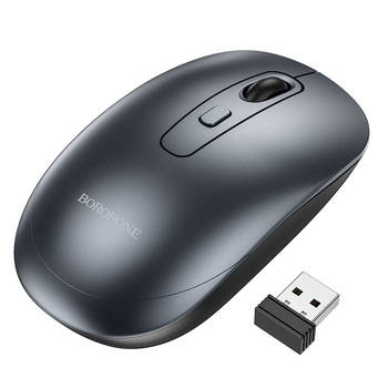 Мышка беспроводная BOROFONE BG13 |2.4G, 800-1200-1600 DPI| Черный
