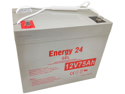 Аккумулятор гелевый Energy24 12V 75Ah