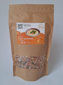Суп грибний Up food з кус-кусом та лисичками на 3 л