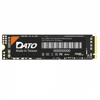Накопичувач SSD 1 TB Dato DP700 M.2 2280 PCIe 3.0 x4 NVMe 3D NAND (DP700SSD-1TB) M.2 2280