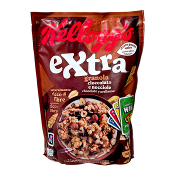 Сухой завтрак Kellogg's гранола шоколадно-ореховая extra cioccolato e nocciole, 375 г