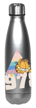 Butelka na wodę Cyp Brands Garfield ze stali nierdzewnej z nadrukiem 550 ml Szara (8426842108018)