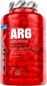 Aminokwas Amix Arginine 360 kapsułek (8594159531895)