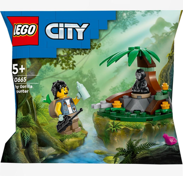 Zestaw klocków LEGO City Spotkanie z małym gorylem 34 elementy (30665)