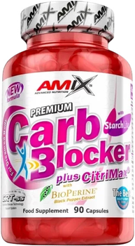 Жироспалювач Amix Carb Blocker with Starchlite 90 капсул (8594159536869)