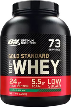 Białko Optimum Nutrition Gold Standard 100% 2.26 kg Chocolate Mint (5060469989105)