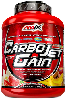 Gainer Amix CarboJet Gain 4000 g Chocolate (8594159531437)