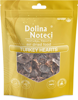 Ласощі для собак Dolina Noteci Natural Treats серця індички 150 г (5902921309628)