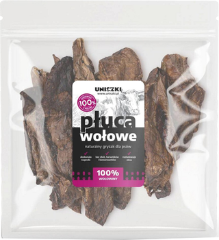 Przysmak dla psów Uniszki płuca wołowe 500 g (5902921212195)