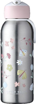 Butelka na wodę Mepal Little Dutch Flip-up Flowers & Butterflies 350 ml (8720294016502)