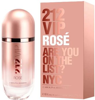 Парфумована вода жіноча Carolina Herrera 212 Vip Rose 80 мл (8411061088197)