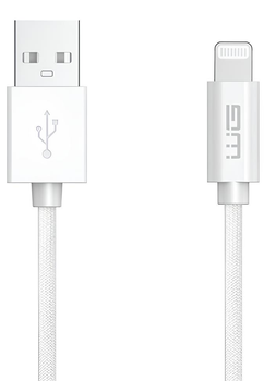 Kabel Winner Group USB Type-A - Lighting 2 m White (8591194113529)