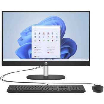 Моноблок 23.8" HP 24-cr1007ua AiO Ultra5-125U/16Gb/SSD512Gb/Iris Xe Graphics/WiFi/Cam/K&M/DOS/Jet Black (AE0P6EA)