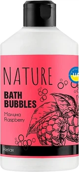 Пена для ванн "Малина" - Bioton Cosmetics Nature Raspberry Bath Bubbles 900ml (1287297-148903)