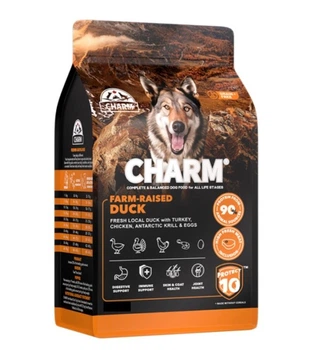 Сухий беззерновий холістик корм Charm Farm-Raised Duck Шарм фермерська качка для собак 10кг