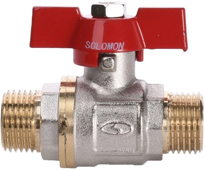 Кран кульовий прямий SOLOMON 1/2" ЗЗ КБ PN40 B1420
