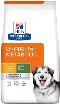 Сухий корм Hill's Prescription Diet c/d Multicare + Metabolic 12 кг (052742037394)