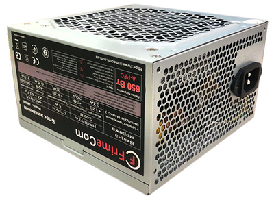 Блок живлення 650Вт FrimeCom FC SM650 (A-PFC, без кабеля живлення)