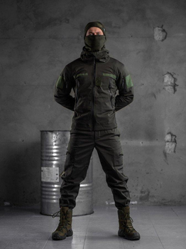 Тактичний костюм демісезонний SoftShell L олива (74327)