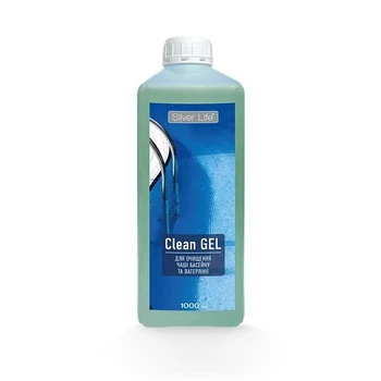 «Silver Life» для очистки чаши бассейна и ватерлинии от налета (Clean Gel), 1л