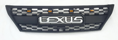 Решітка радіатора тюнінг ASP Lexus LX 08-70 LED KRN Лексус ЛХ L3258