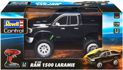 Samochód zdalnie sterowany Revell RAM 1500 Laramie Back in Black 1:10 (4009803244457)