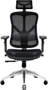 Fotel biurowy ergonomiczny Diablo Chairs V-Basic Black (5902560337242)