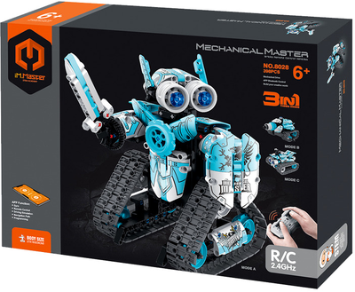 Klocki konstrukcyjne iM.Master RC Robo-auto 3 w 1 398 elementów (6973676040486)