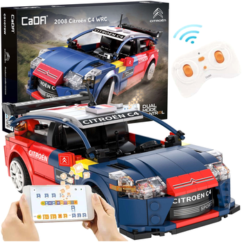 Klocki konstrukcyjne CaDA Citroen C4 WRC 2008 329 elementów (6948061927659)