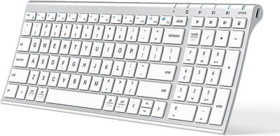 Клавиатура беспроводная IClever BK10 Bluetooth 5.1 для iPad/iPhone/Mac/iOS/Android/Windows