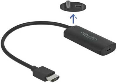 Adapter Delock HDMI-A to USB Type-C (DP Alt Mode) 4K 60 Hz (4043619632510)