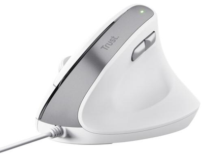 Мышь Trust Bayo II, White, USB, оптическая, 800 - 2400 dpi, 6 кнопок, эргономичный дизайн (25397)