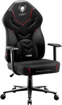 Fotel gamingowy Diablo X-Gamer 2.0 Normal Size Dark Obsidian (5902560337464)