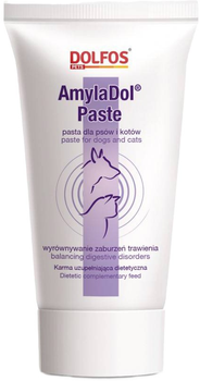 Preparat dla psów i kotów Dolfos AmylaDol Paste enzymy trawienne 50 g (5902232649901)