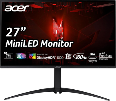 Монитор 27" Acer Nitro XV275KP3biipruzx (UM.HXXEE.305) (MMTY9EE006333018364HA1) - Уценка