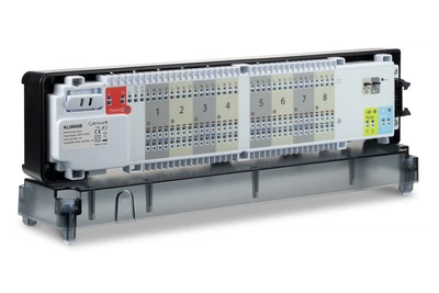 Центр комутації для теплої підлоги дротовий Salus Controls KL08NSB на 8 зон жив. 230V 615131403