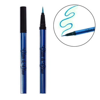 Подводка-фломастер для глаз цветная PARISA GLAM&GLOW PF-300 тон 5 Azure (6957574871007)