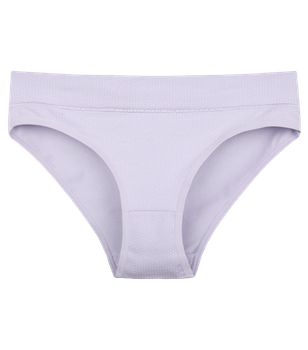 Трусы женские слипы с рисунком - Donella - 181202 - XL - Светло-фиолетовый