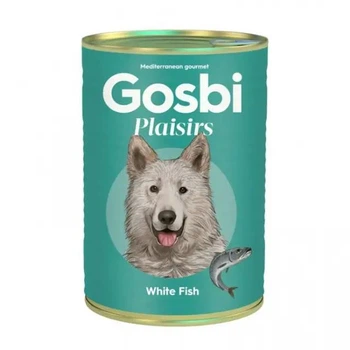 Вологий корм для собак Gosbi Plaisirs White Fish 370 г