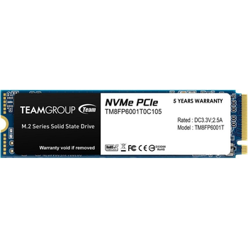 Накопичувач SSD TEAM MP33 512GB M.2 NVMe (TM8FP6512G0C101)
